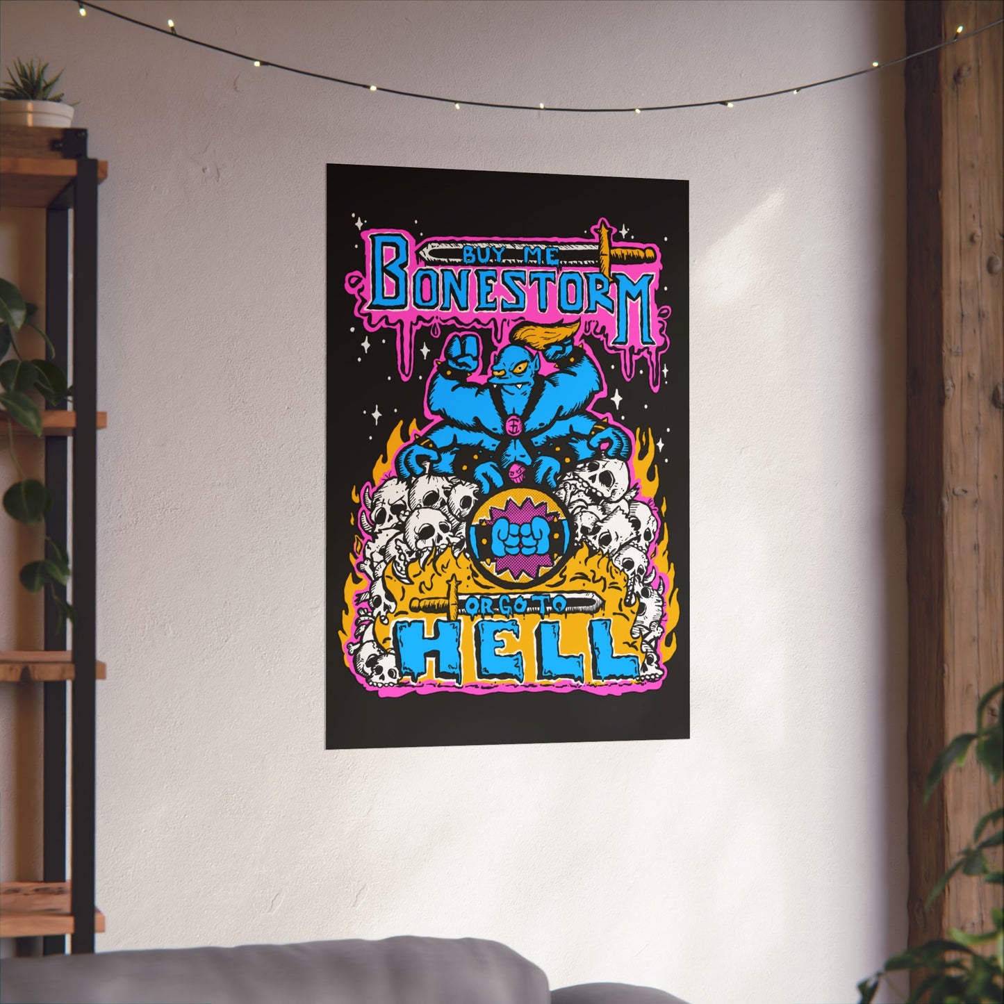 New Wave BONESTORM- Matte Vertical Posters