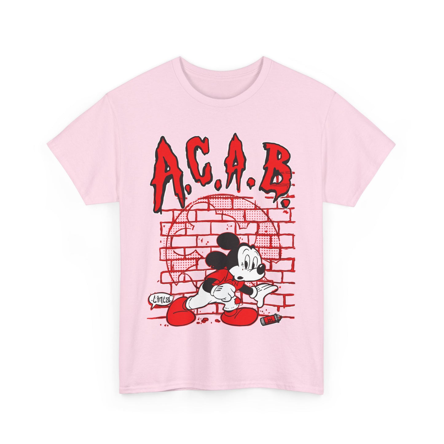 ACAB Tagger Mouse- Unisex Heavy Cotton Tee