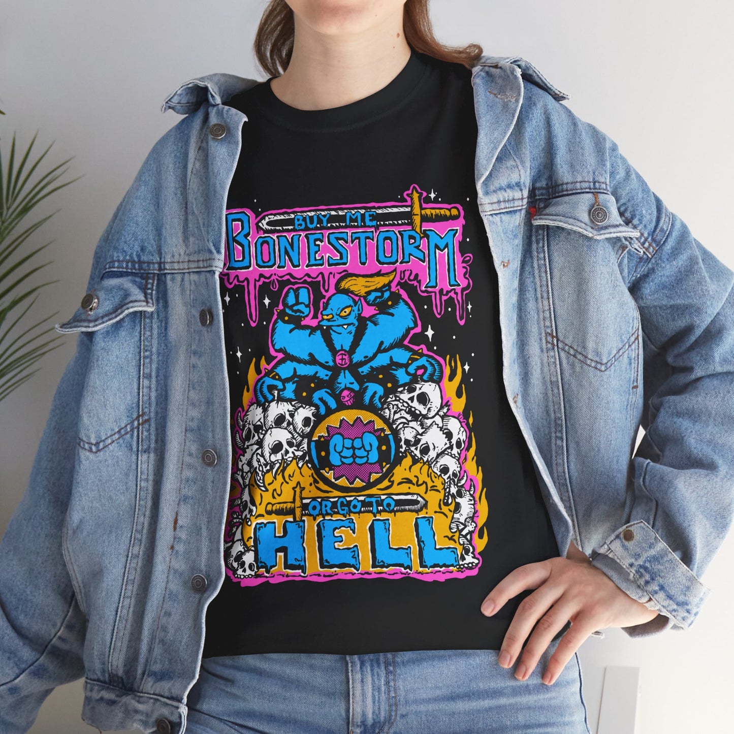 New Wave BONESTORM- Unisex Heavy Cotton Tee